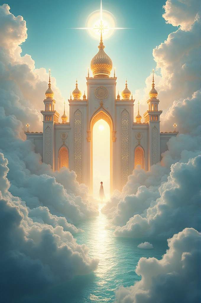 Create the heavenly kingdom (a kingdom in the sky above the clouds)