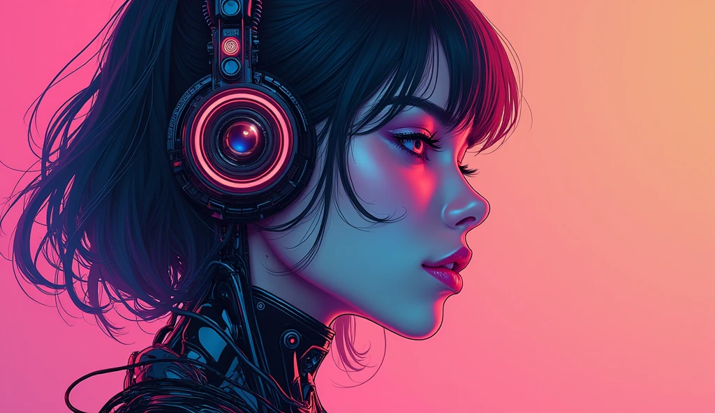 (masterpiece:1.2),(Highest quality),(Super detailed),(Ultra-high resolution),(Best illustrations),8k,wallpaper,Beautiful female cyborg,whole body,psychedelic,Vector art,Layered textures,progressive,pop,sf,cyber punk,Super sexy:2.0
