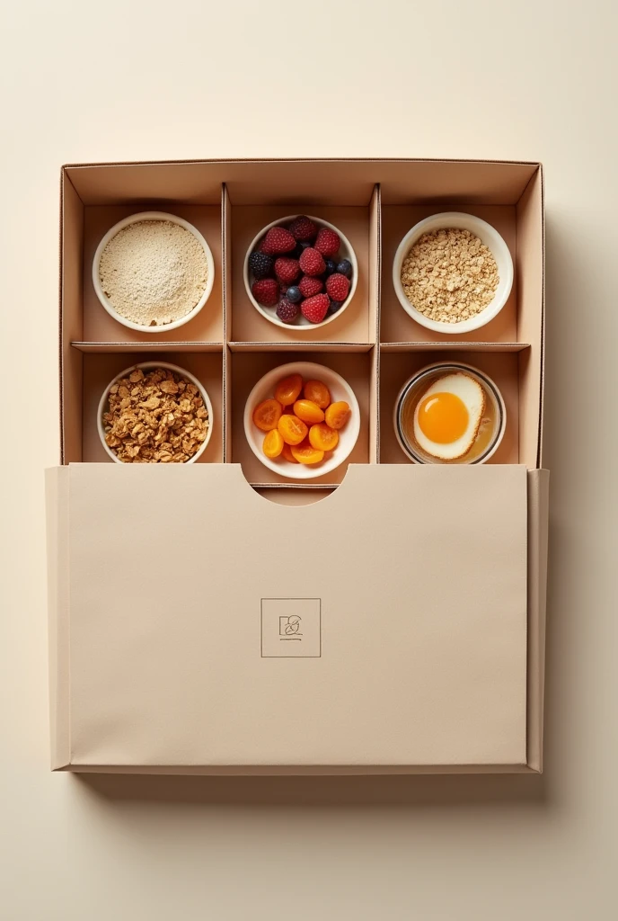 folder for breakfast kits
