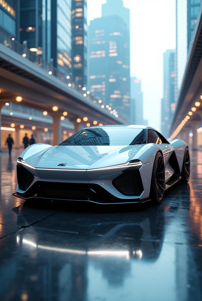 Innovative futuristic car