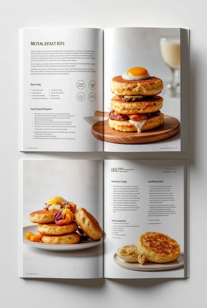 brochure for breakfast kits