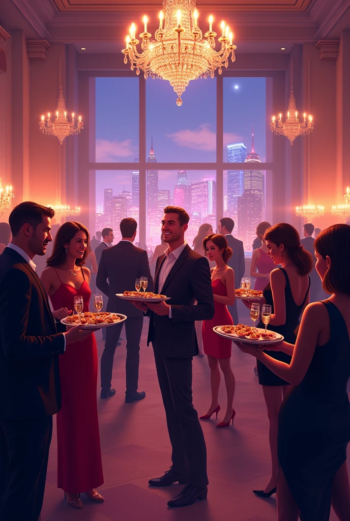 Background for a party 
