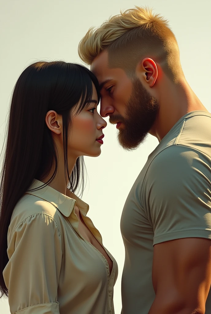 crystal is an adult woman, between 23 and 2, of CHINESE descent, medium-sized, straight brown hair, of CHINESE descent, medium body, 1,70 tall.
the rack thief is tall, on average 1,80 metro, greeneyes, Caucasian skin, half-shaven beard, blondie hair, muscular body portrait view