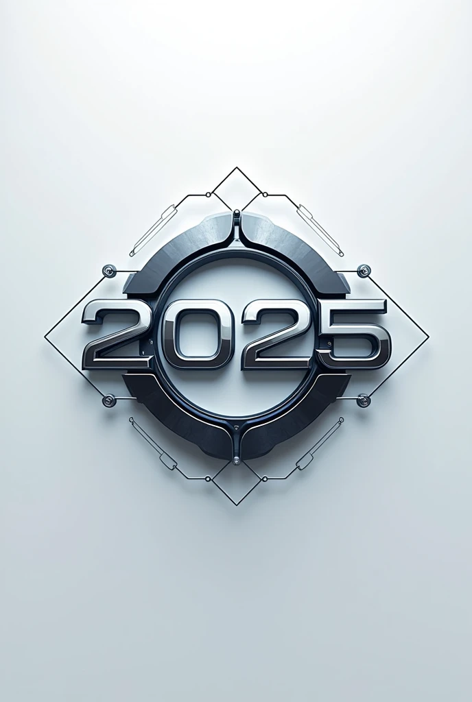 Create an image of a logo that has 6th A 2024-2025 at its center