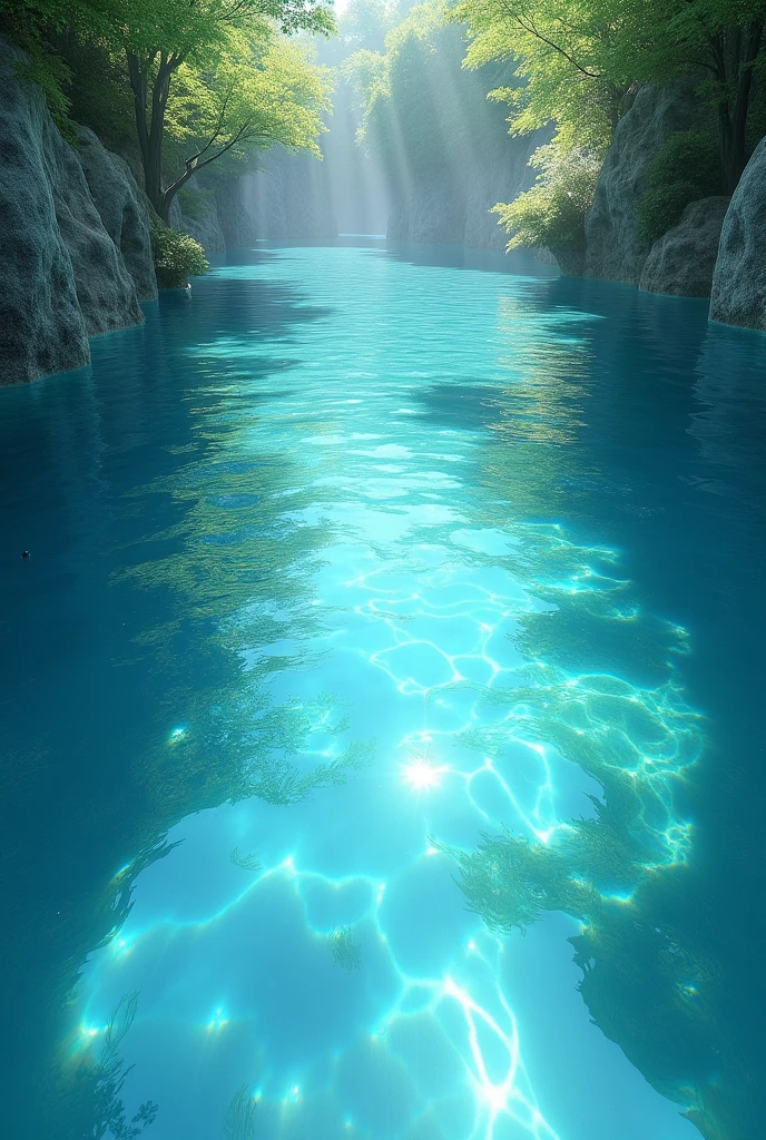 crystal clear waters