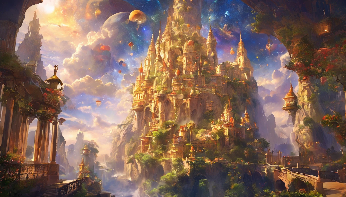 Spectacular views that are out of this world Castle in the sky