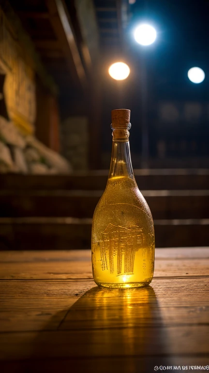 Fantasy，8k,Very detailed, masterpiece,High resolution,Highest quality,Increase the resolution,Cinema Lighting,Different space，The 5th Dimension，Eight Million Goddesses，Deep woods，Machu Picchu，ancient ruins，Goddess of Sake Bottles，dance，Sake cups fly everywhere