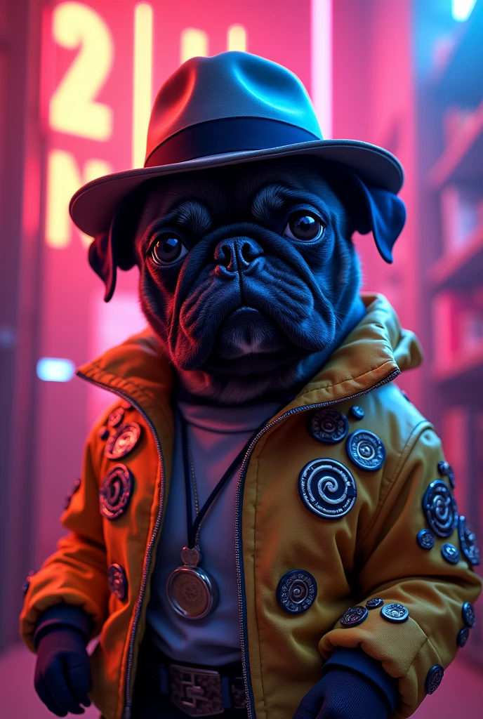 Pug funky A little evil Rapper Michael jackson