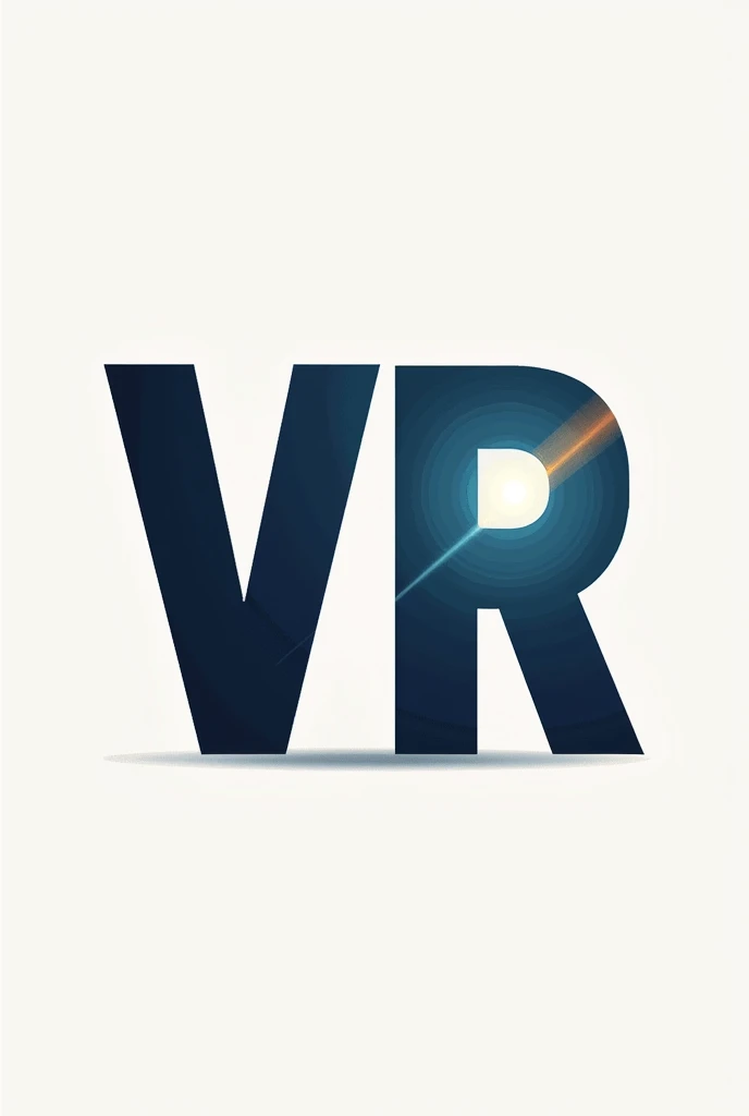 Create a logo with the letters VR for a t-shirt