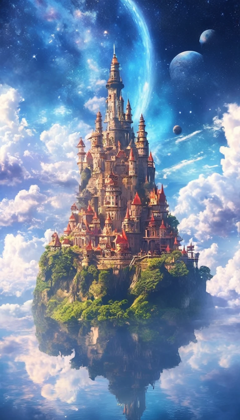 Spectacular views that seem out of this world Floating castle in the clouds