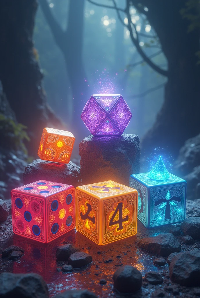 (Red dice:1.k)  (green dice:2.a)  (blue dice:3.m)  (yellow dice:4.r)  (white dice:5.a)  (purple dice:6.n)