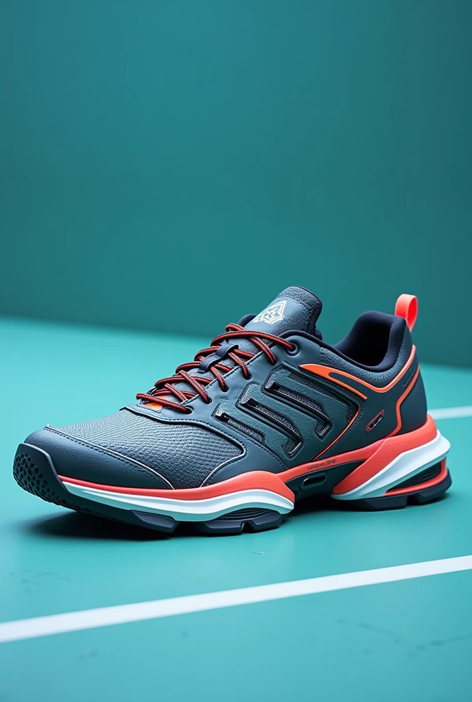 tennis (footwear) futuristic sporty and technological with adventurous design
