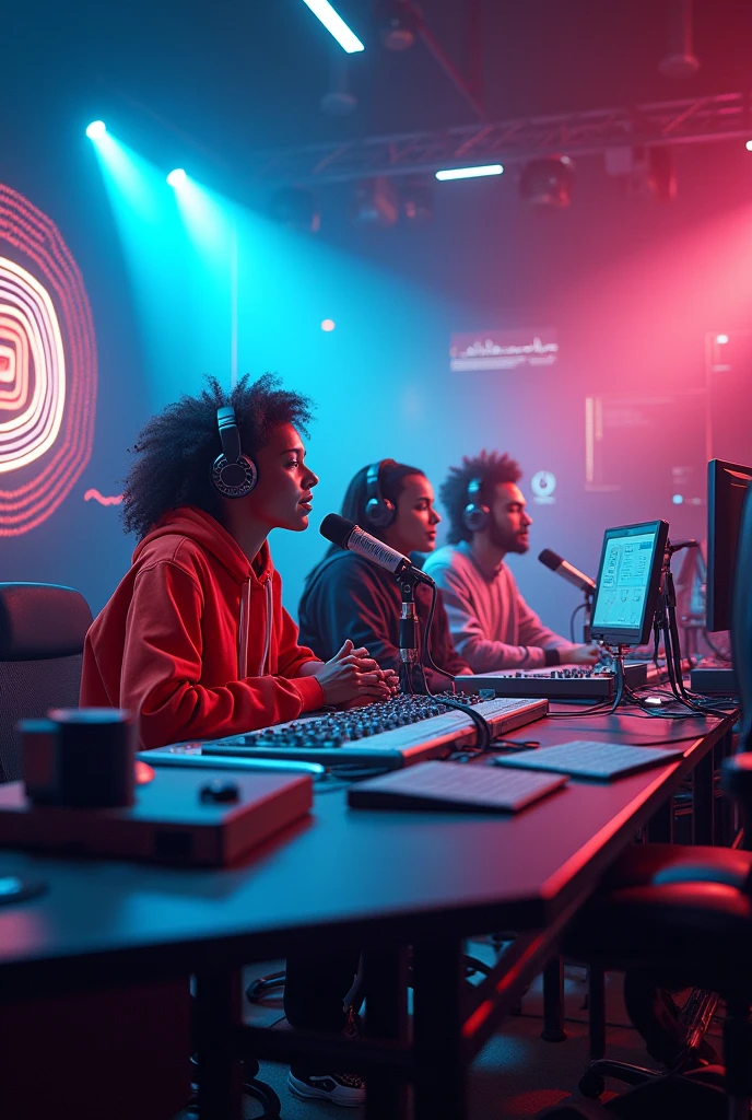 Presentation of radio station