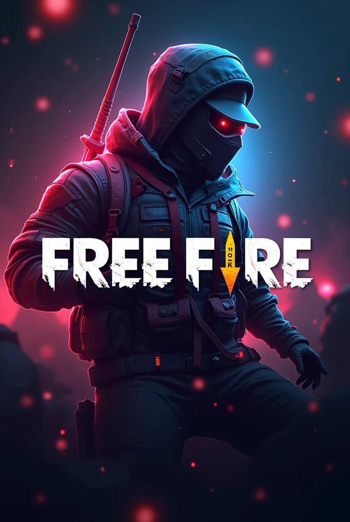 Create a banner for a project called "xpkteam", it's a free fire hack project(with the name of the logo)