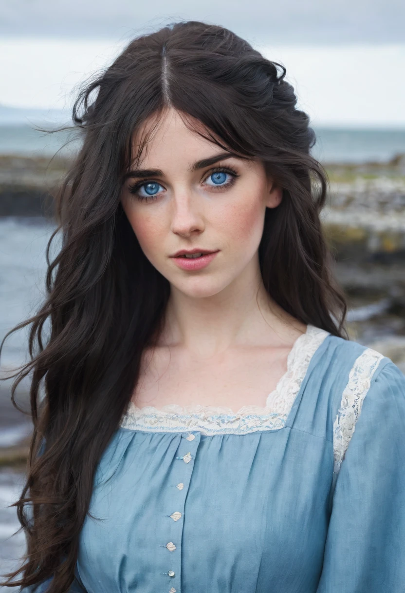 Well, I took a stroll on the old long walk
Of a day-i-ay-i-ay
I met a and we stopped to talk
Of a fine soft day-i-ay
And I ask you, friend, what's a fella to do?
Because her hair was black and her eyes were blue
And I knew right then, I'd be taking a whirl
Around the Salthill prom with a Galway girl
We were halfway there when the rain came down
Of a day-i-ay-i-ay
She asked me up to her flat downtown
Of a fine soft day-i-ay
And I ask you, friend, what's a fella to do?
Because her hair was black and her eyes were blue
I took her hand and I give her a twirl
And I lost my heart to a Galway girl
When I woke up, I was all alone
With a broken heart and a ticket home
And I ask you now, tell me what would you do?
If her hair was black and her eyes were blue
'Cause I've traveled around, I've been all over this world
Boys, I ain't never seen nothing like a Galway girl
