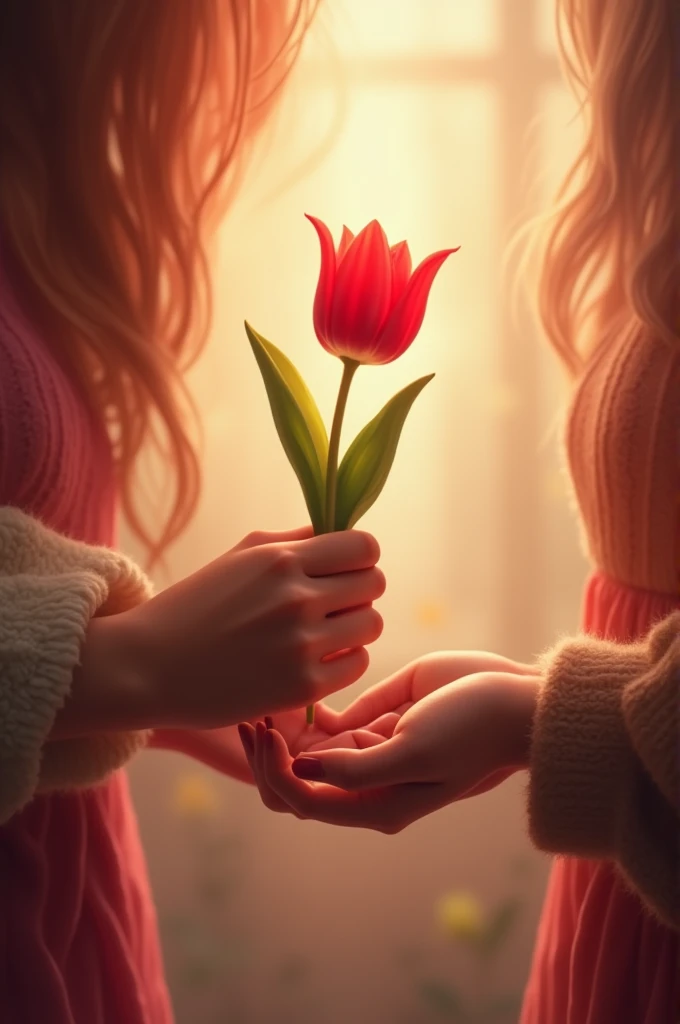 image where it says, I know how much you like tulips and I wanted to give you this one so you can always carry it with you., I love you my little love lump...
I want it to be very romantic