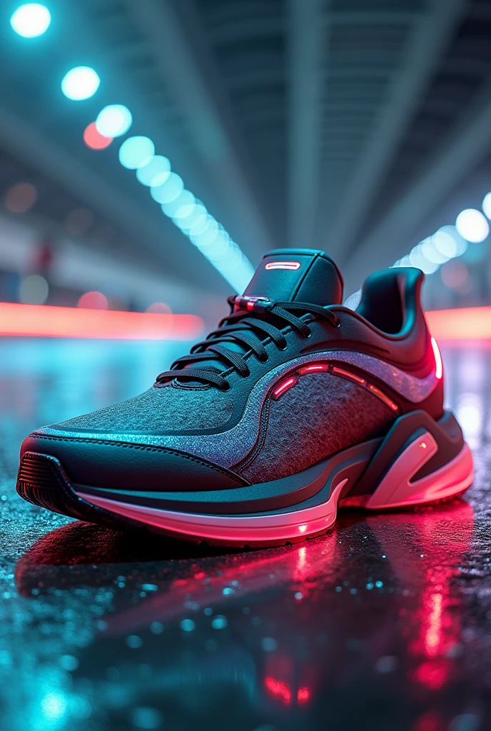 I need a super sporty futuristic running shoe