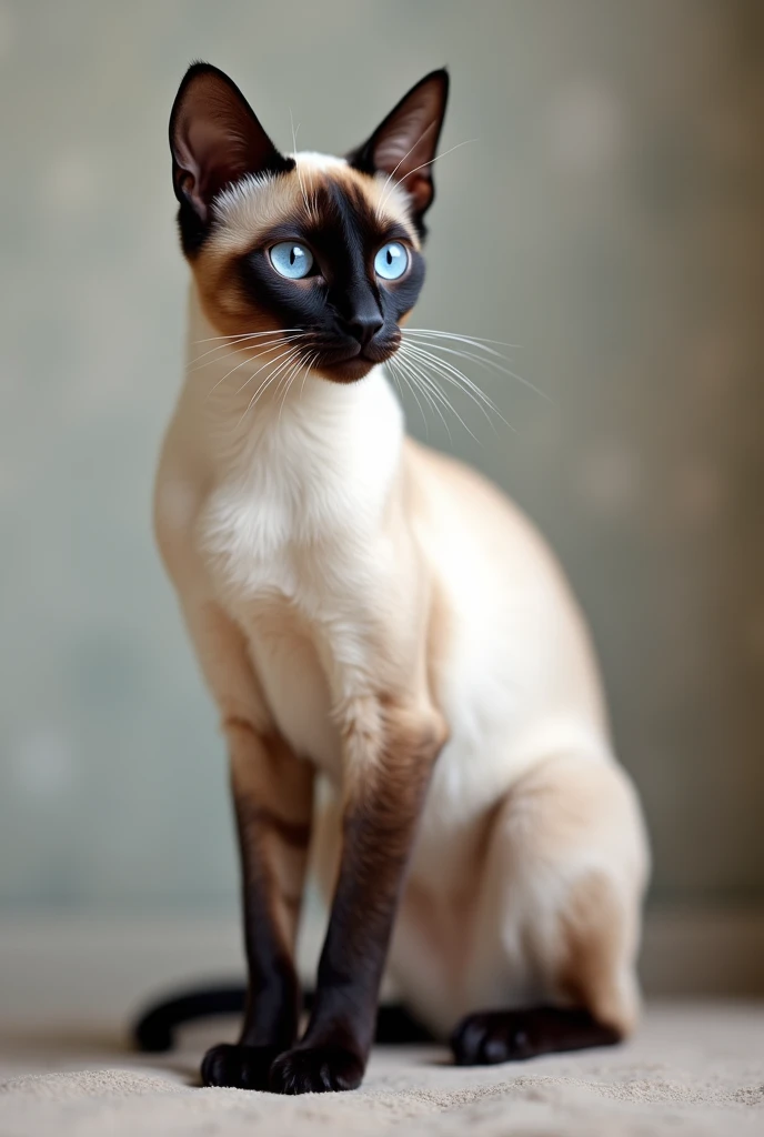 Create a Siamese cat