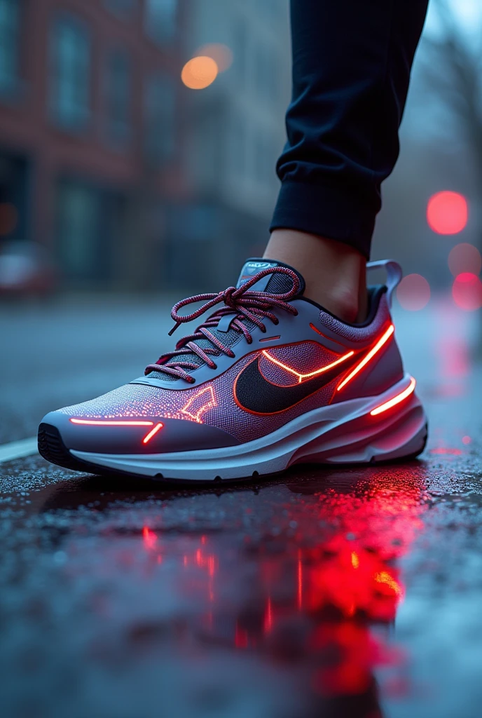 I need a super sporty, futuristic and modern running shoe
