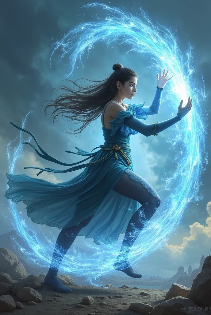 How about "Tempest Breathing" (Storm Breath, Arashi no Kokyū)? Here are a few forms for this unique breathing style:
1. **First Form: Gale Slash** (First type: Gale Slash, Ichi no Kata: Shippu Kiri)
- A swift, horizontal slash that mimics the speed and ferocity of a gale-force wind.
2. **Second Form: Whirlwind Dance** (Second Form: Whirlwind Dance, No Kata: Senpū Mai)
- A series of rapid, circular attacks that create a vortex of slashes, disorienting and overwhelming the enemy.
3. **Third Form: Tempest Surge** (Third Form: Storm Waves, San no Kata: Arashi no Hadō)
- A powerful thrust combined with a burst of wind pressure, capable of piercing through tough defenses.
4. **Fourth Form: Storm's Embrace** (Type 4: Storm's Embrace, Shi no Kata: Arashi no Hōyō)
- A defensive technique that creates a barrier of wind around the user, deflecting attacks and allowing for counterattacks.
5. **Fifth Form: Hurricane Fury** (Type 5: Stormy Stormy Stormy, Go no Kata: Shippū Dotō)
- A devastating combination of slashes and wind blasts, unleashing the full force of a tempest upon the enemy.