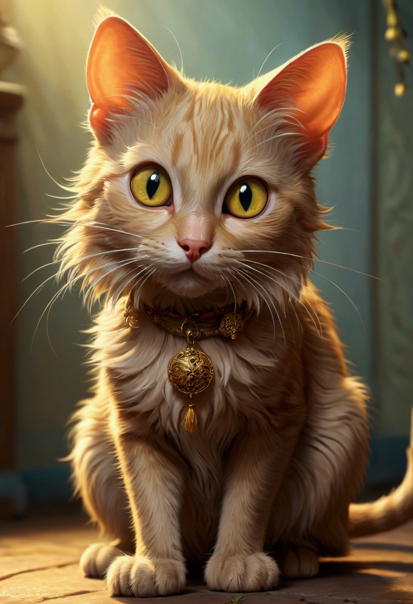 The cat that caught the mouse