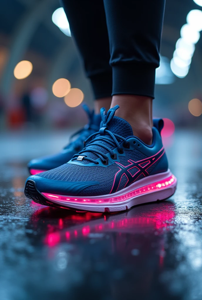 I need a super sporty, futuristic and modern running shoe