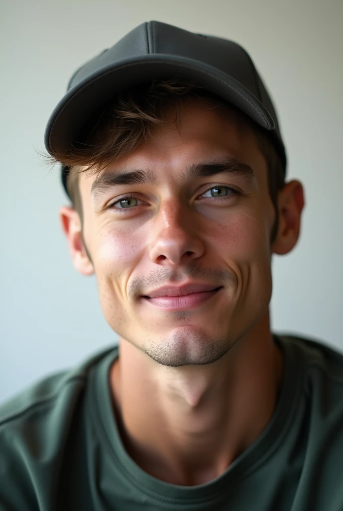 Profile photo of man with cap backwards