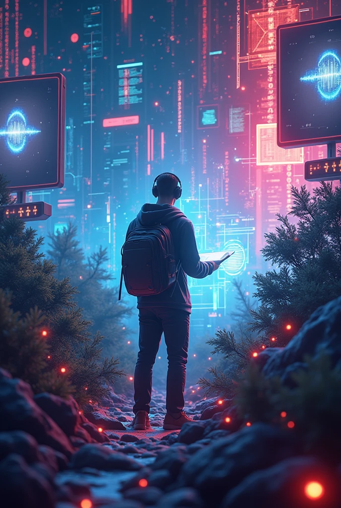 A LinkedIn cover image that represents audiovisual 