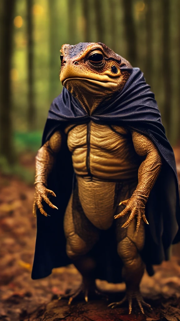 Master Toad, human form, with intellectual cloak