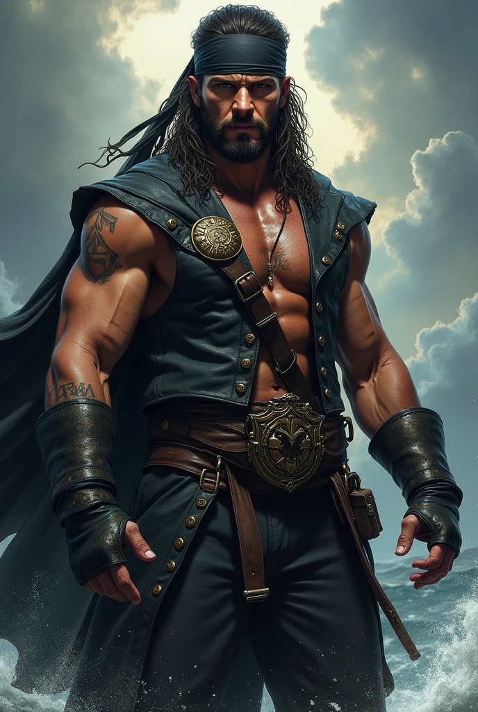 Seth Rollins da Shield pirata 