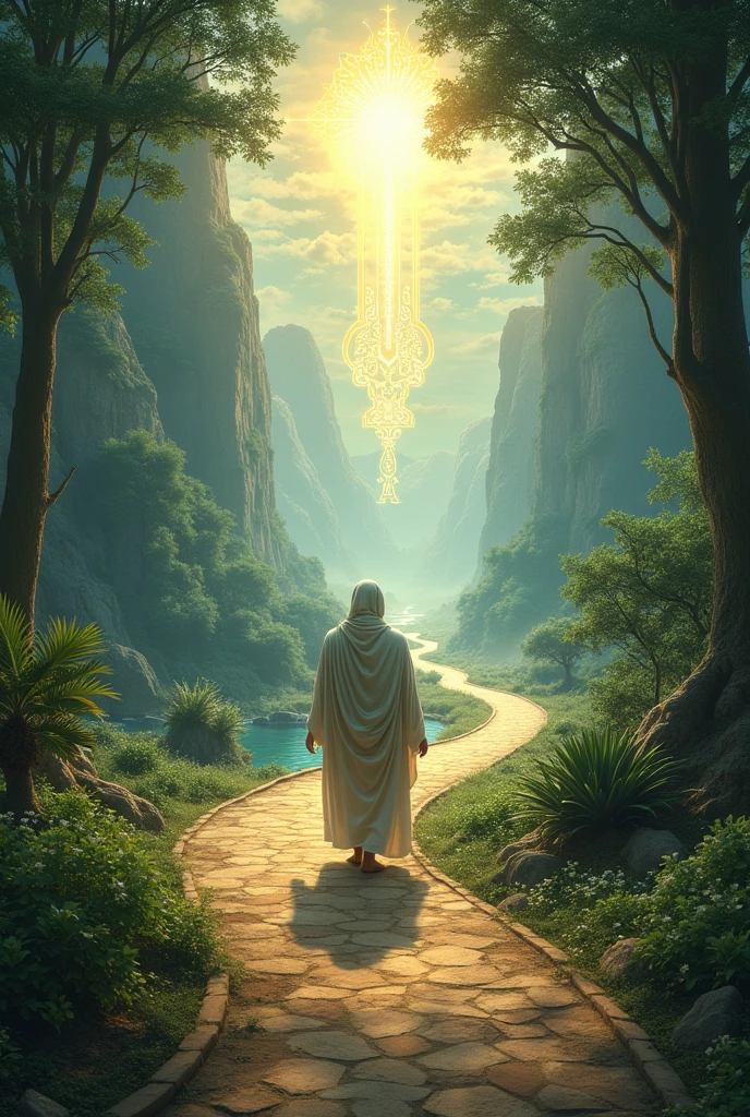 Road of islam, and jannat shown by prophet Muhammad sm