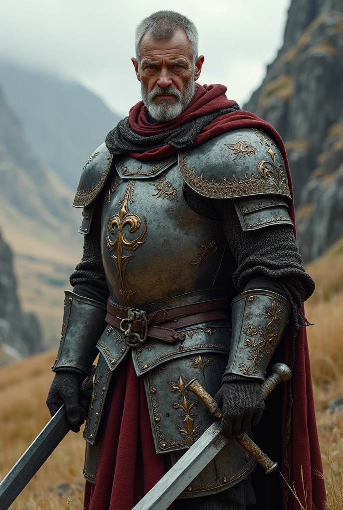 medieval warrior who reminds laziness 


