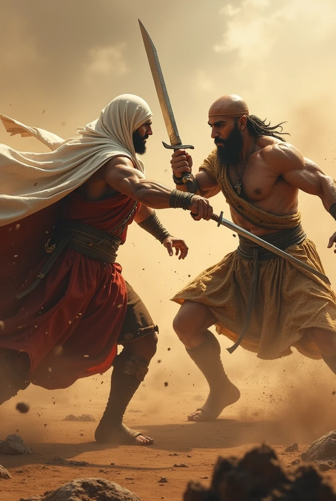 Battle of Khaybar. I have Ali (a) vs Marhab