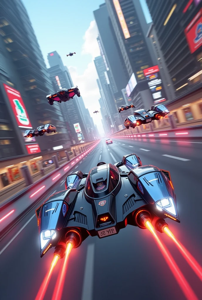 Futuristic cars