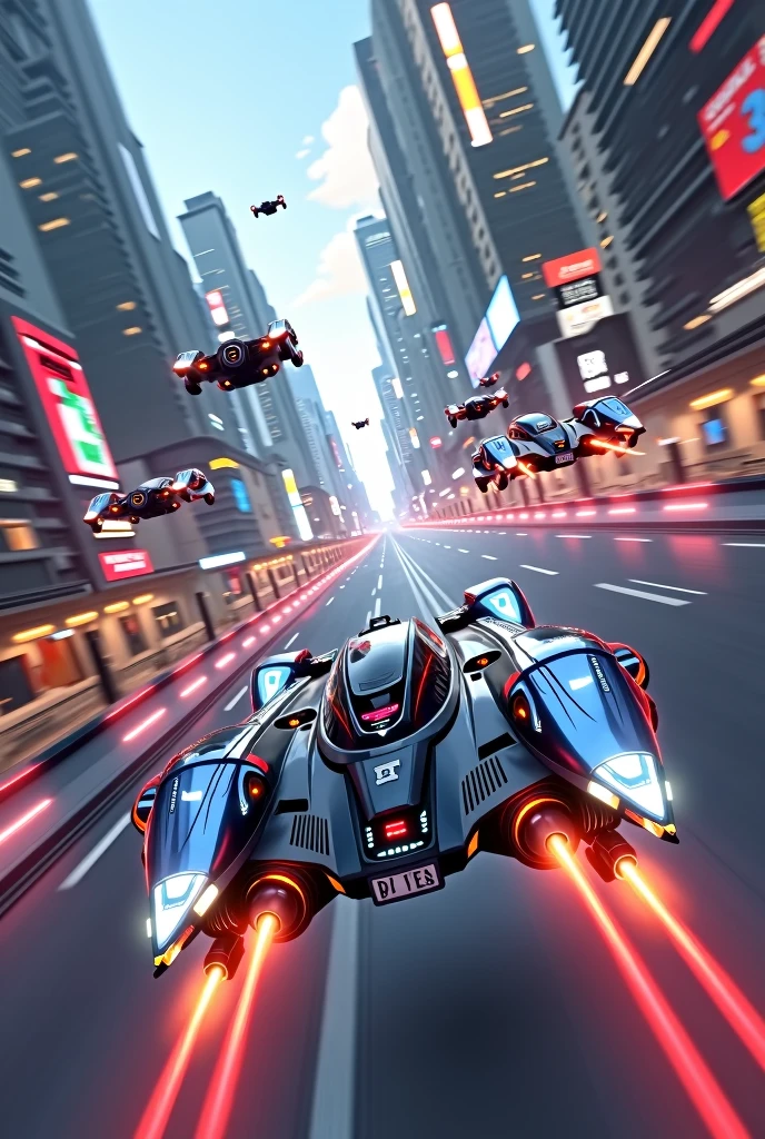Futuristic cars