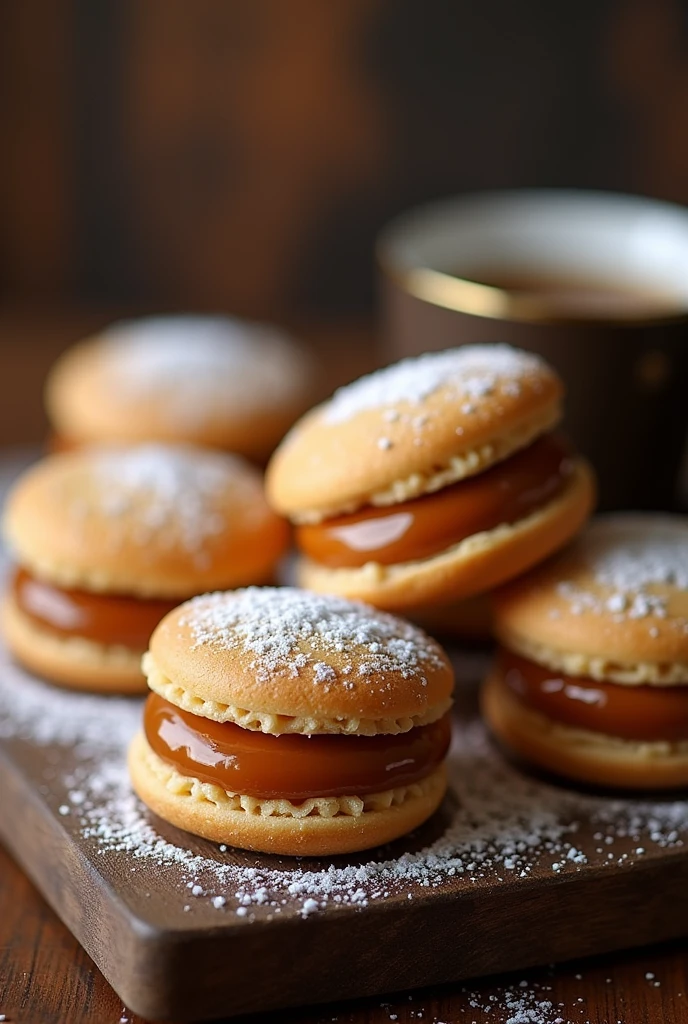 Delicious alfajores