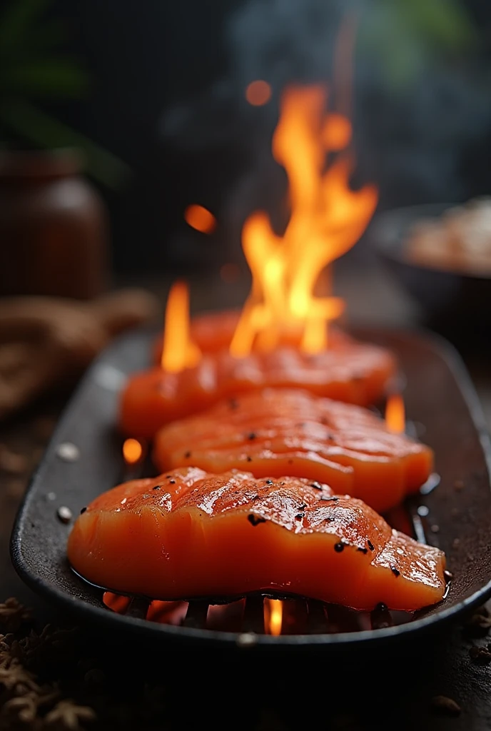 swallow Japanese-style embers