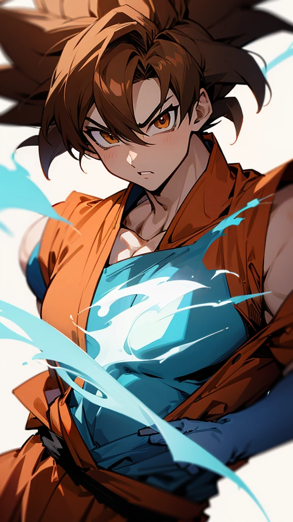 Hot sexy goku guy anime