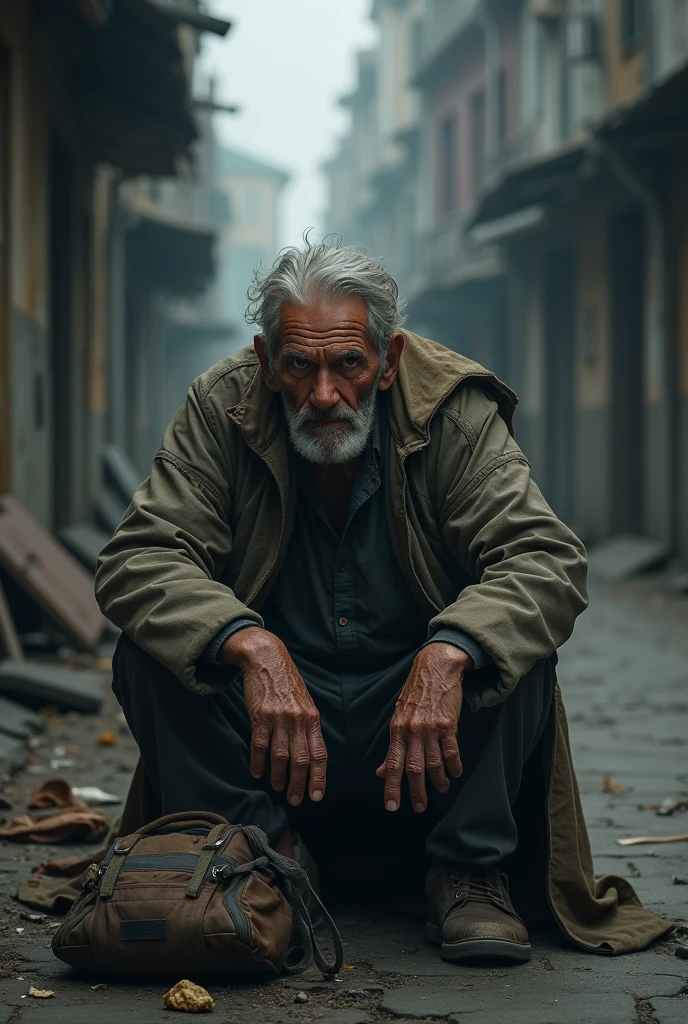 generate a homeless person