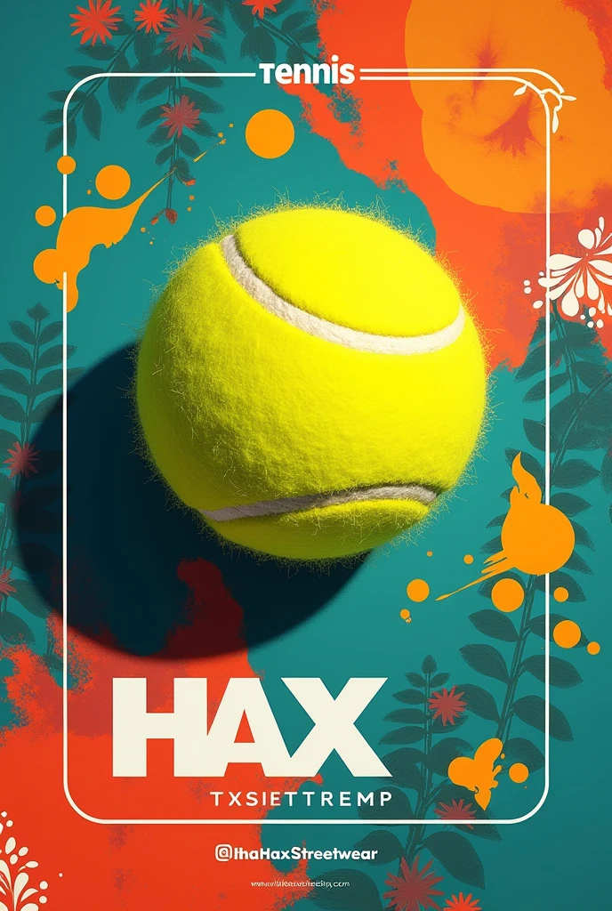 I need you to create a base image for my hax store; (of tennis)
the patterns i use in it are:
Farbe: #53447b sources: basicas porem descontraidas

a imagem precisa ser um post pra novidade of tennis,
You will assemble the base and I will just add the image of the tennis shoe on top later.
below the image somewhere put my @haxstreetwear
