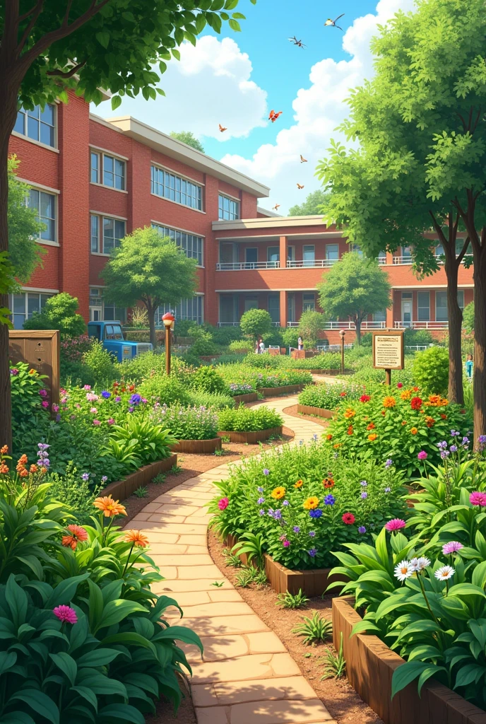 School plant

