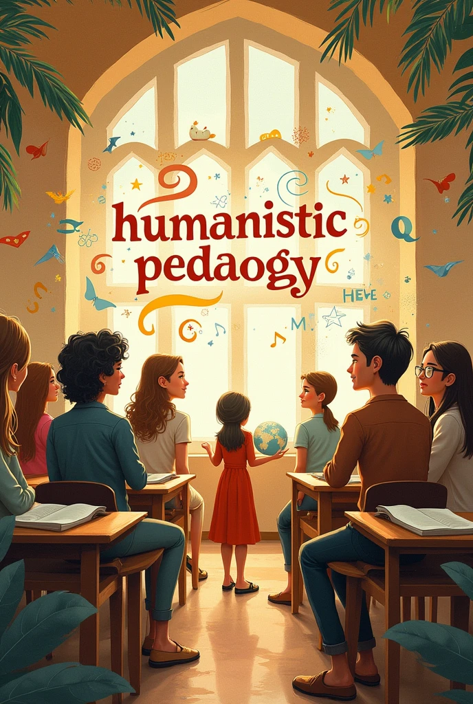 humanistic pedagogy with letters that say humanistic pedagogy
