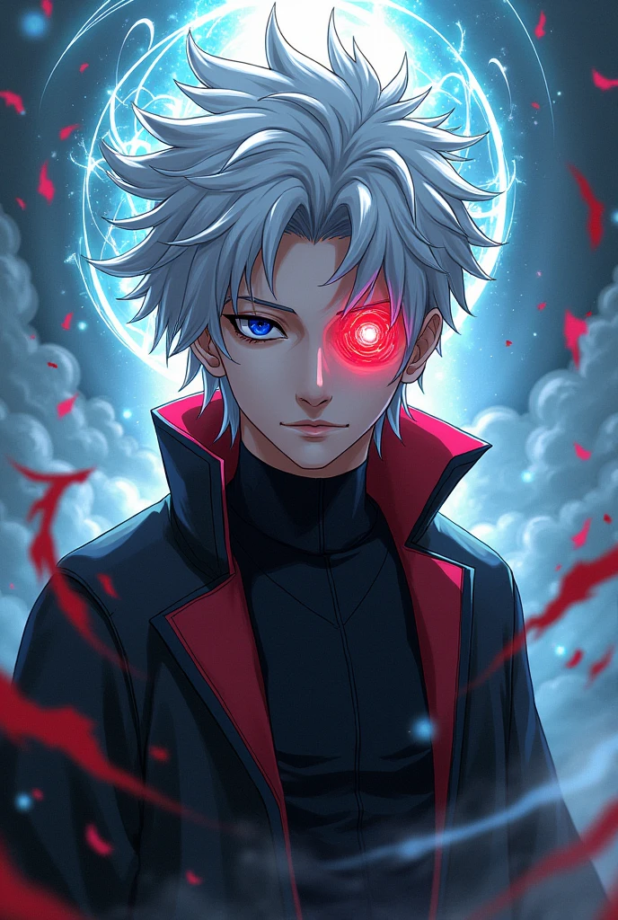 Gojo with Sharingan