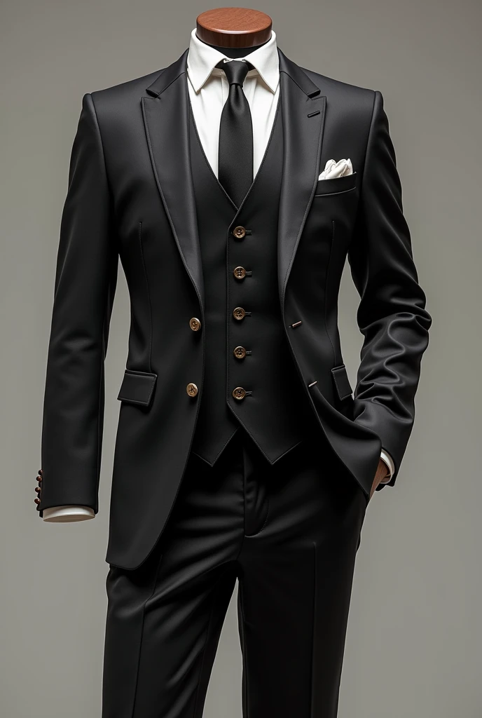 Design a complicated yet delicate suit for men