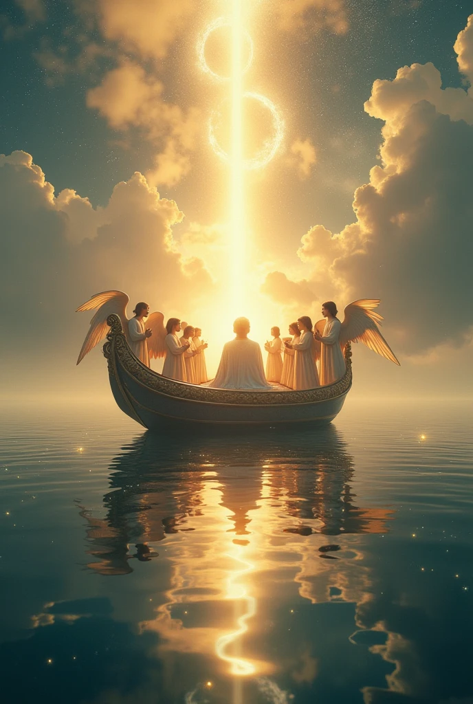 God is in the boat with the angels