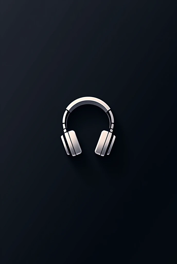Create a minimalist logo for a brand of gaming headphones. The design should incorporate stylized and simplified elements of a headphone, highlighting the product's sophistication and functionality. Use a modern and subdued color palette, with clean and futuristic typography. The logo should convey technology and immersion while maintaining a clean and easily recognizable aesthetic.