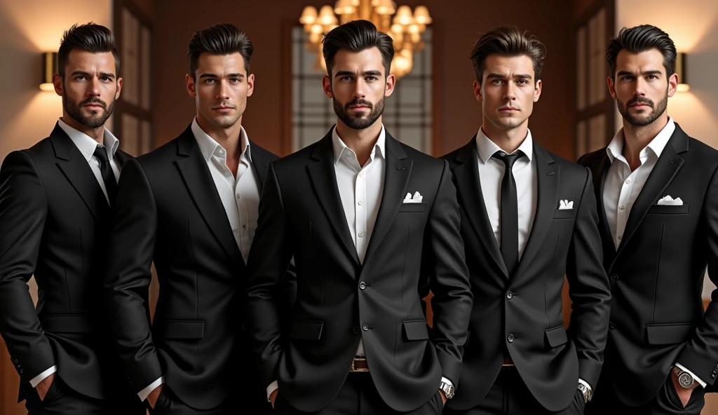 Handsome 5 man