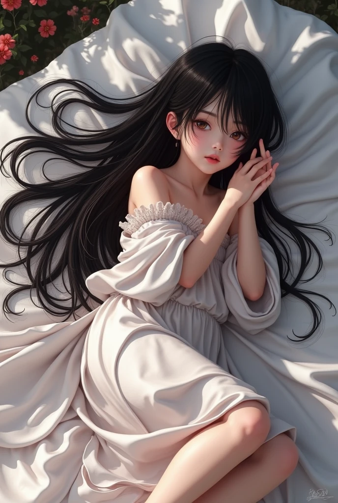 (photorealism:1.2) beautiful japanese girl, child , full body