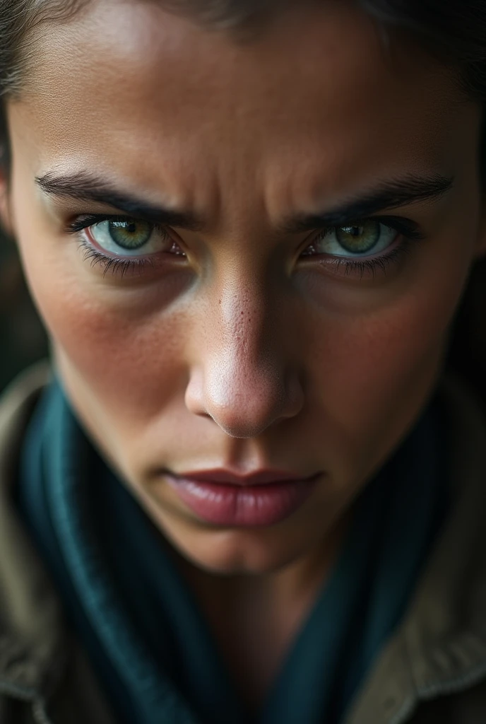 A close-up of a person’s face showing intense determination and resolve. The background is slightly blurred to emphasize the emotions. The person’s expression is focused and strong, reflecting an inner drive to overcome challenges.