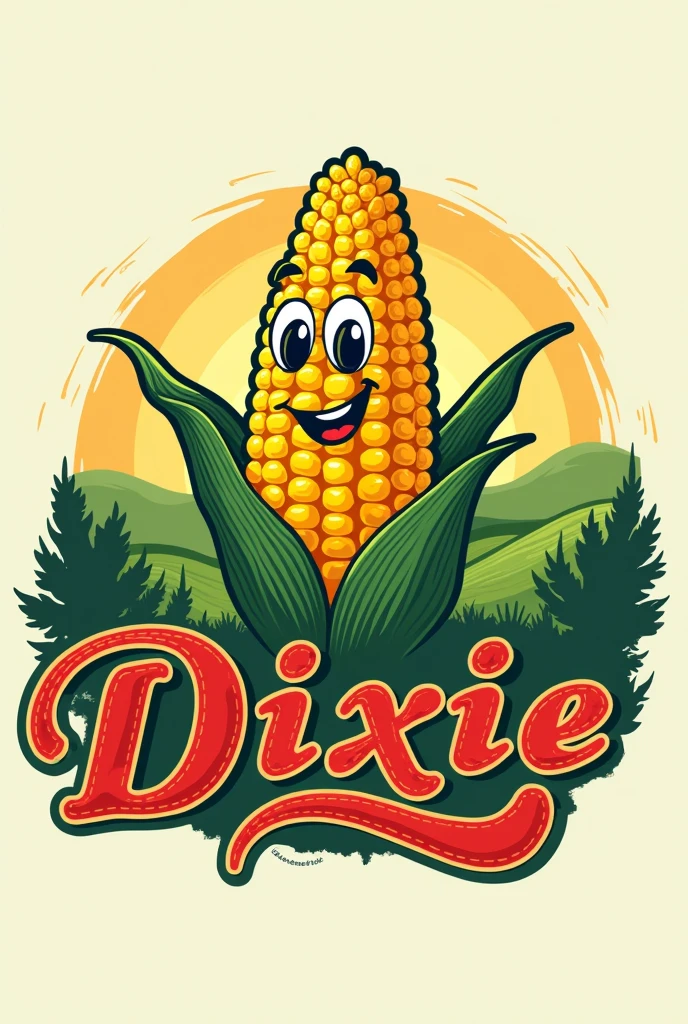 Dixie Cornhole logo